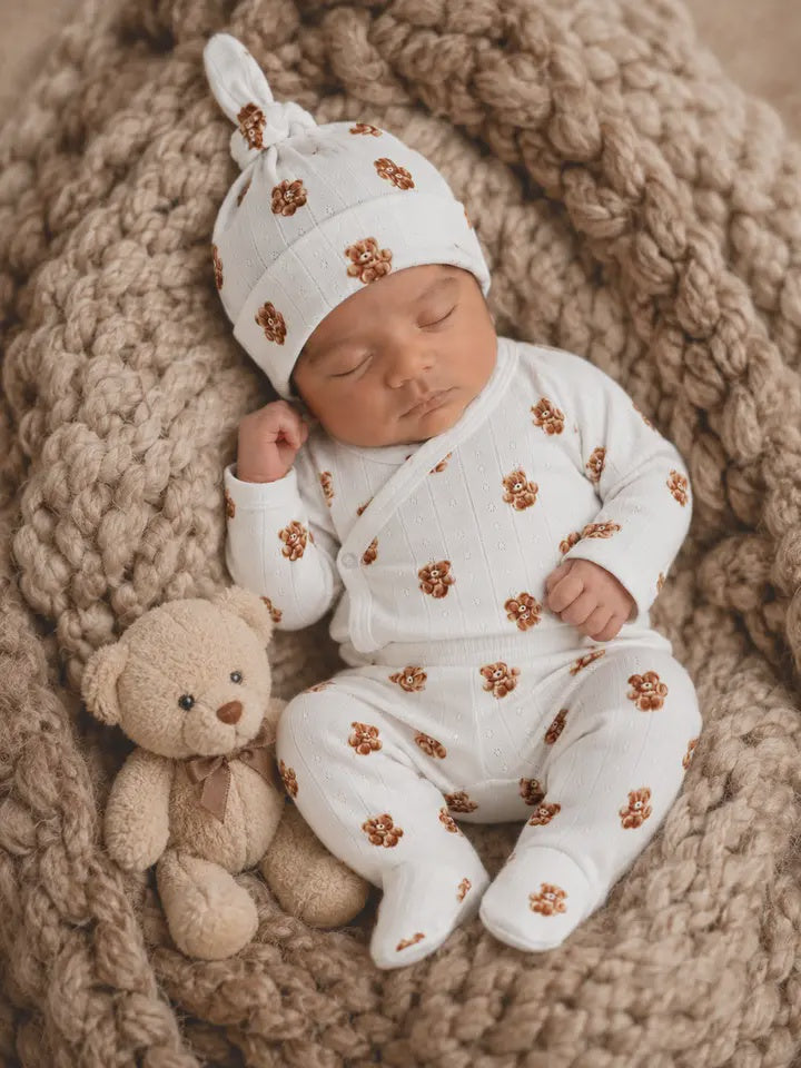 Teddy Bear Layette Set