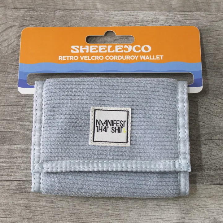 Manifest That Shit Velcro Wallet