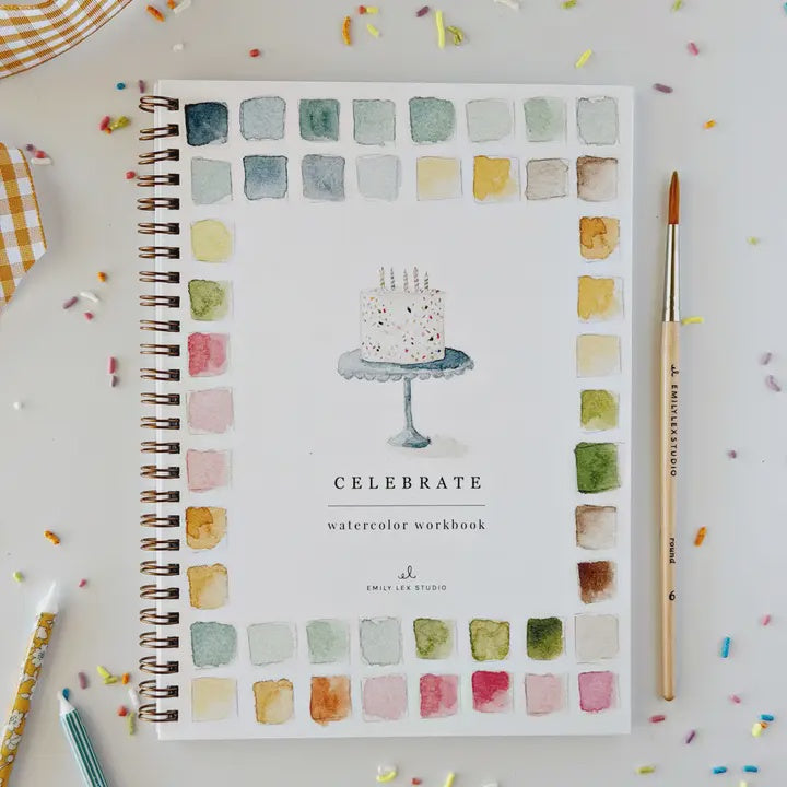 Celebrate Watercolor Workbook