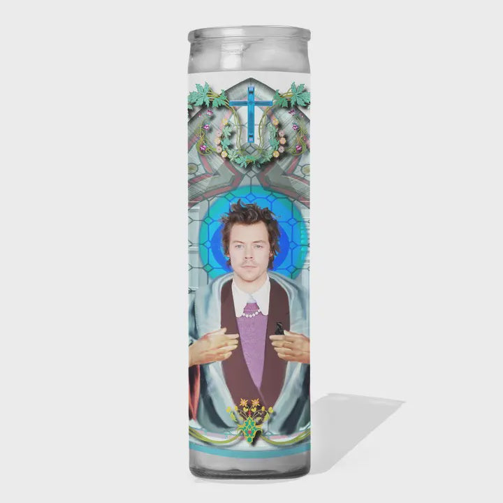 Harry Styles Prayer Candle