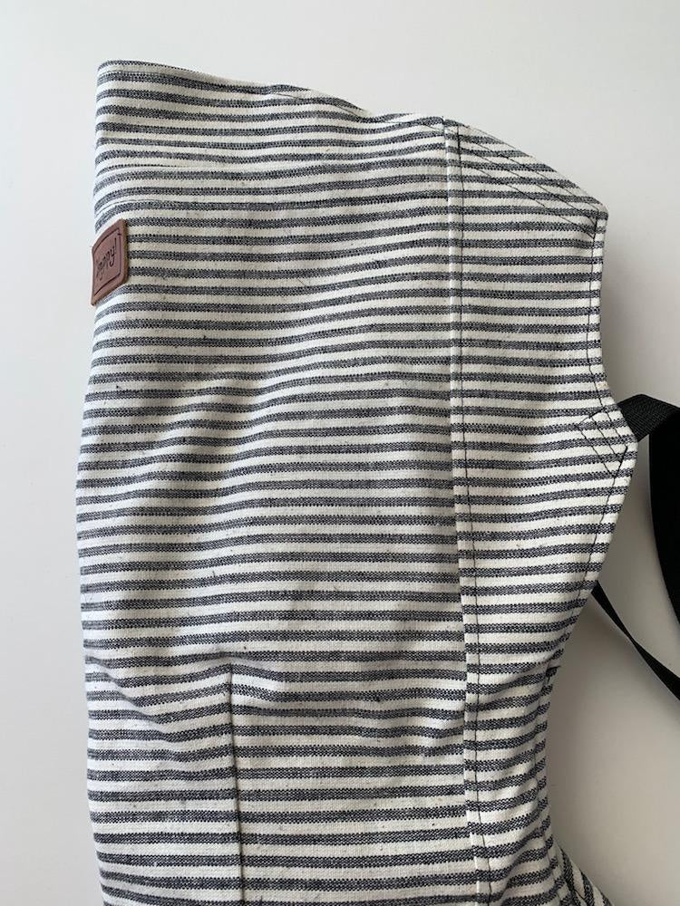 Charcoal Stripe Original Happy Carrier