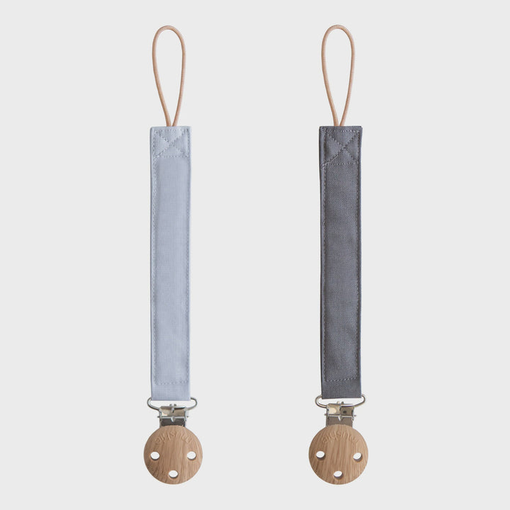 Linen Paci Clip Set