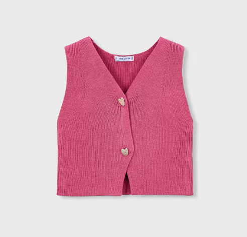 Petal Crochet Vest