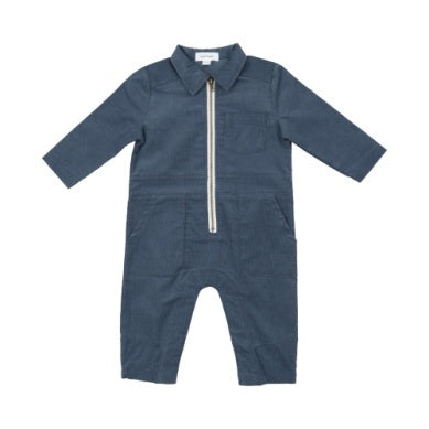 Cord Navy Retro Jumpsuit