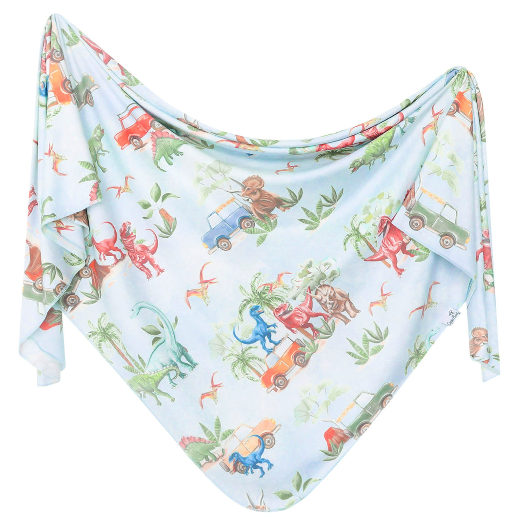 Dino Explorer Swaddle Blanket