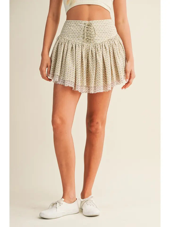 Ari Floral Skirt