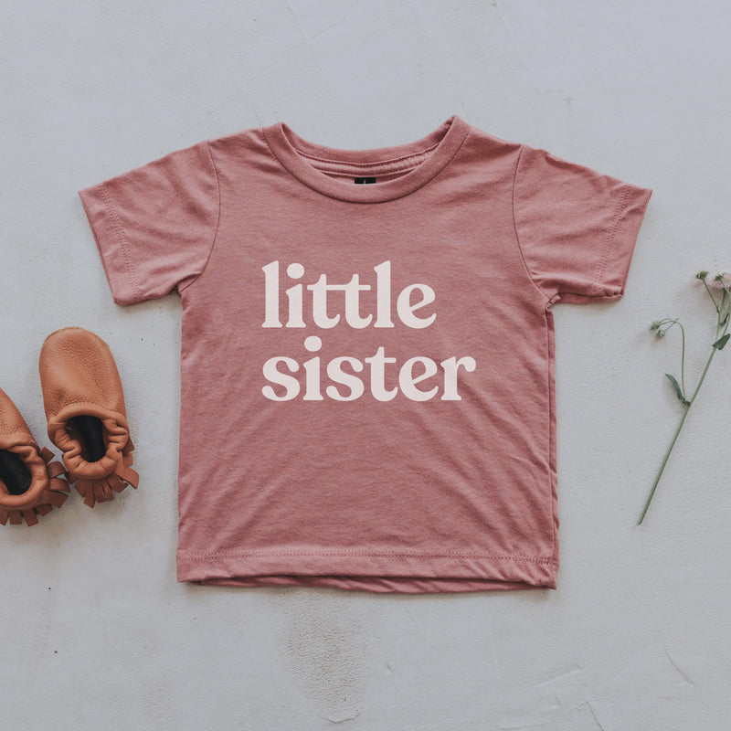 Little Sister Tee Mauve