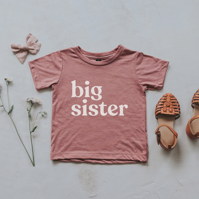 Big Sister Tee Mauve