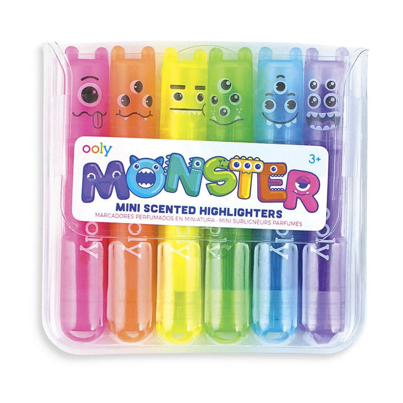 Mini Monster Scented Highlighter Markers