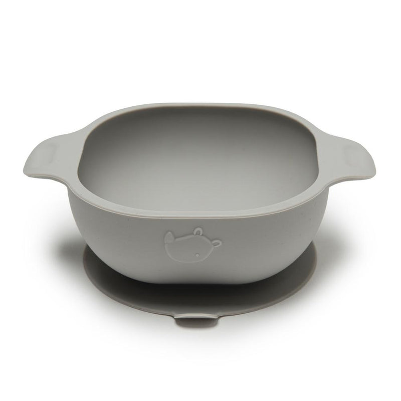 Silver Grey Silicone Bowl