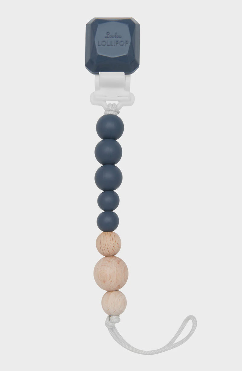 Pacifier Clip Color Pop Indigo