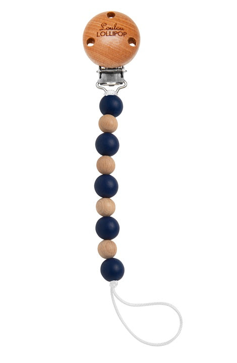 Pacifier Clip Celeste Navy