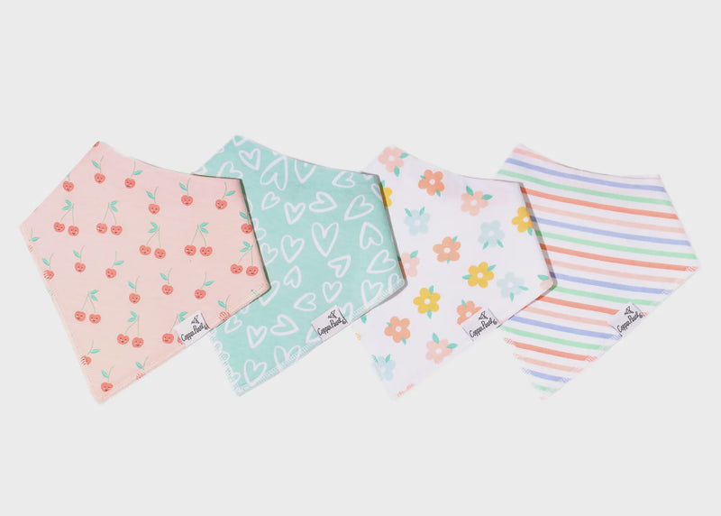 Cheery Bandana Bibs *