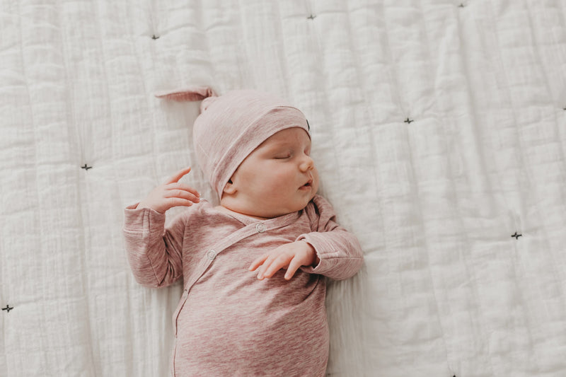 Maeve Top  Knot Hat