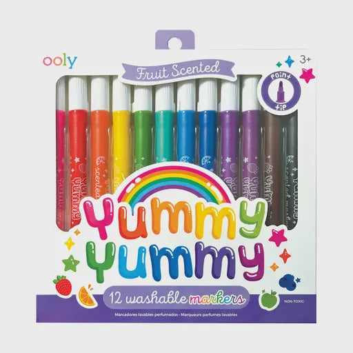 Yummy Yummy Scented Washable Markers