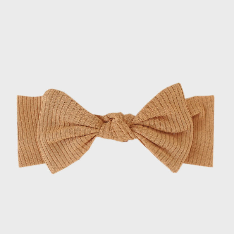 Dolce Rib Knit Bow