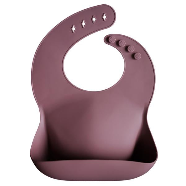 Mushie Bib Dusty Rose