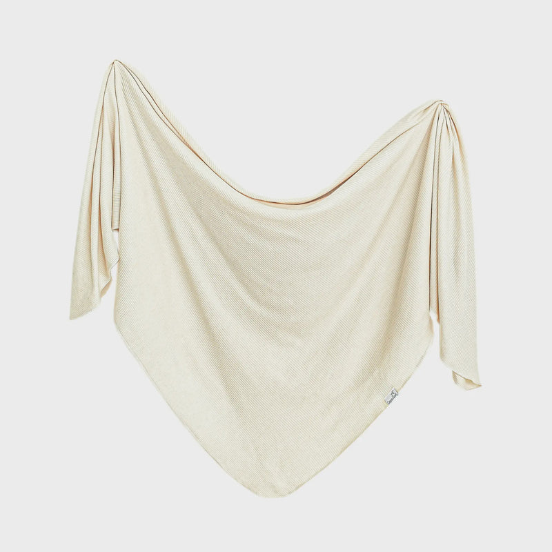 Moonstone Rib Swaddle Blanket