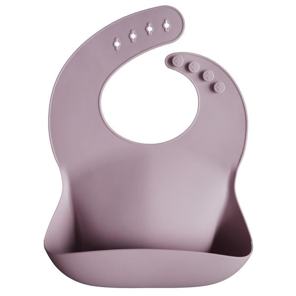 Mushie Bib Pale Mauve