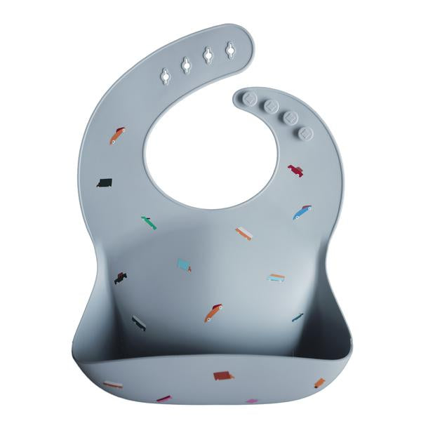 Mushie Bib Retro Cars