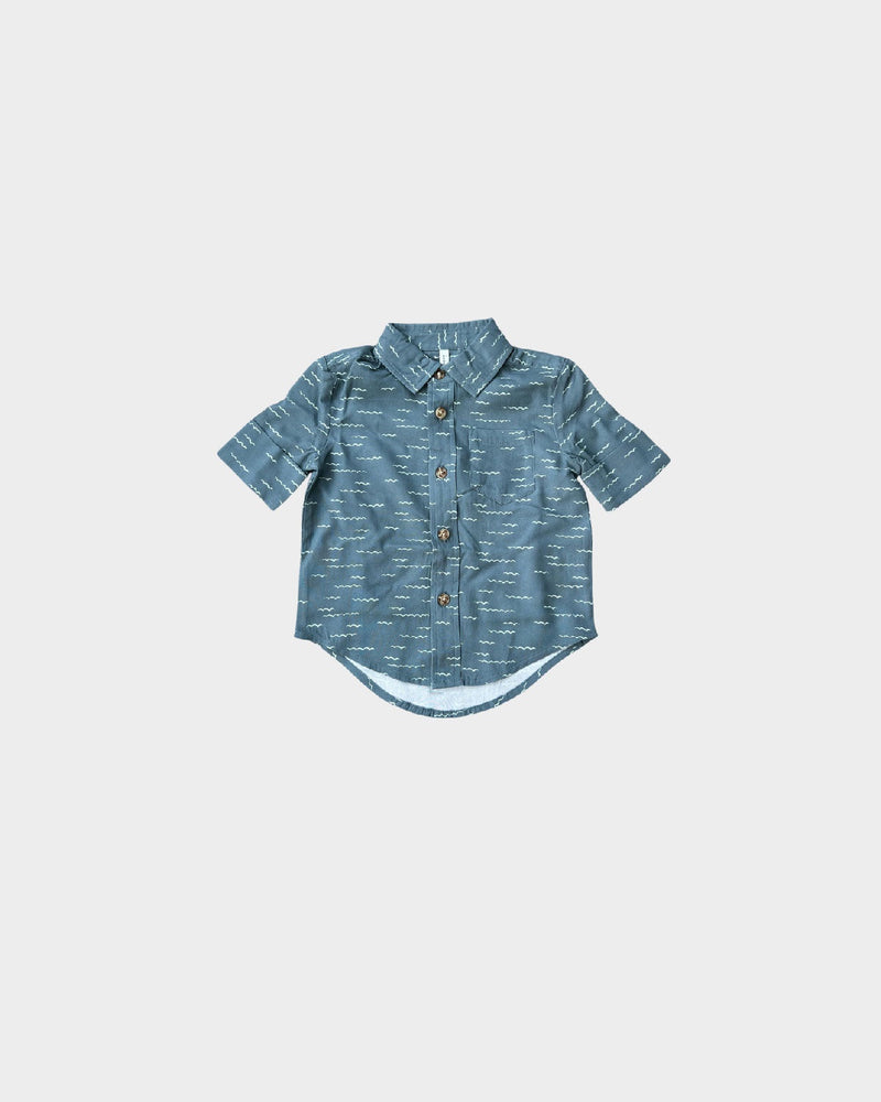 Boys Button Up Top